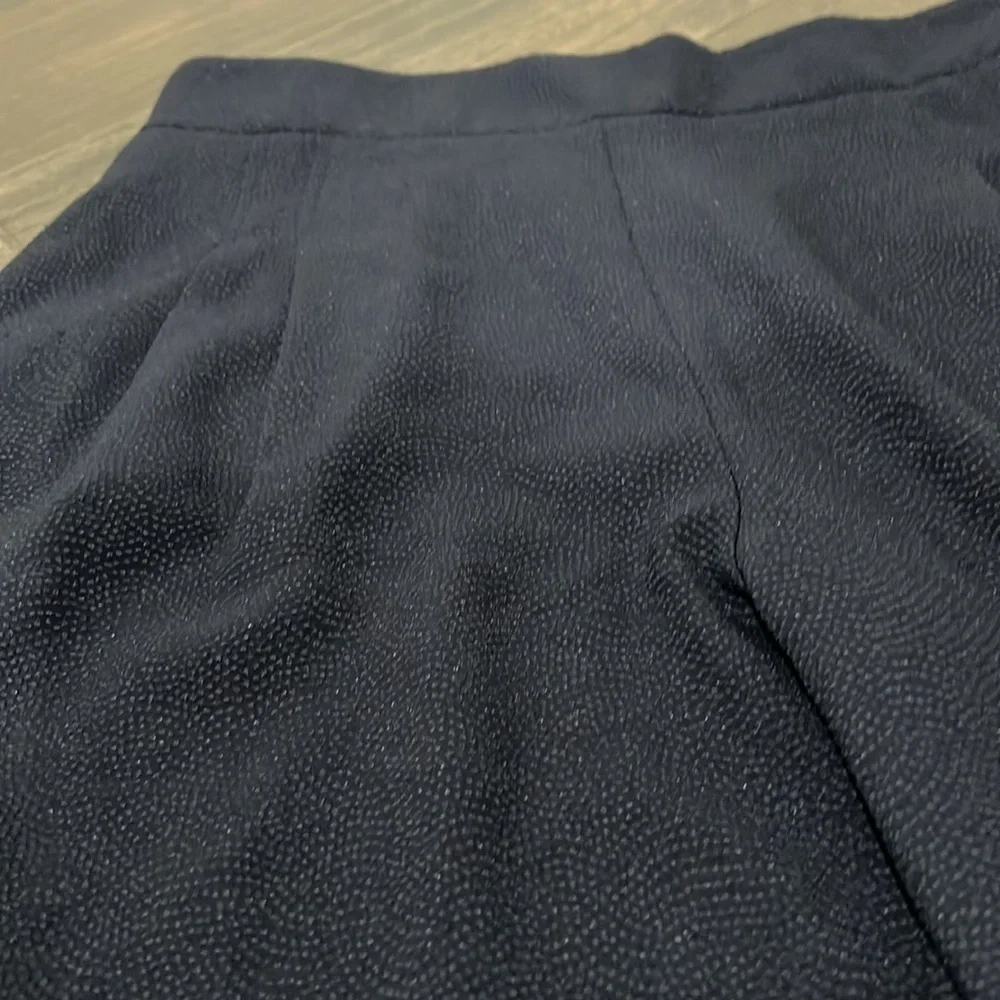 Nordstrom Chelsea 28 Cropped Wide Leg Trousers Sz L